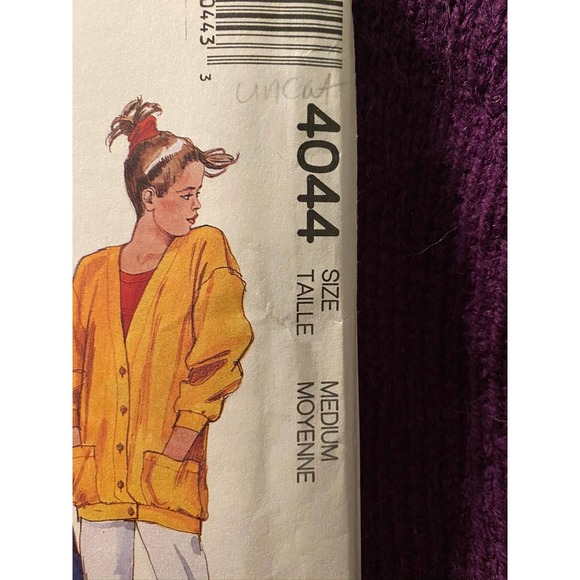 McCalls Sewing pattern4044 unisex jacket top pants short pattern - Picture 2 of 6